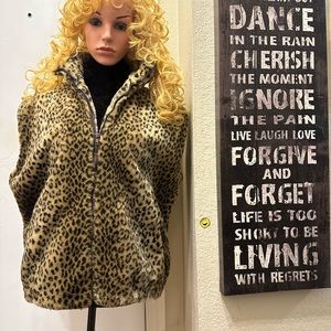 Beautiful Faux Fur “ Maxx” Zipper Vest